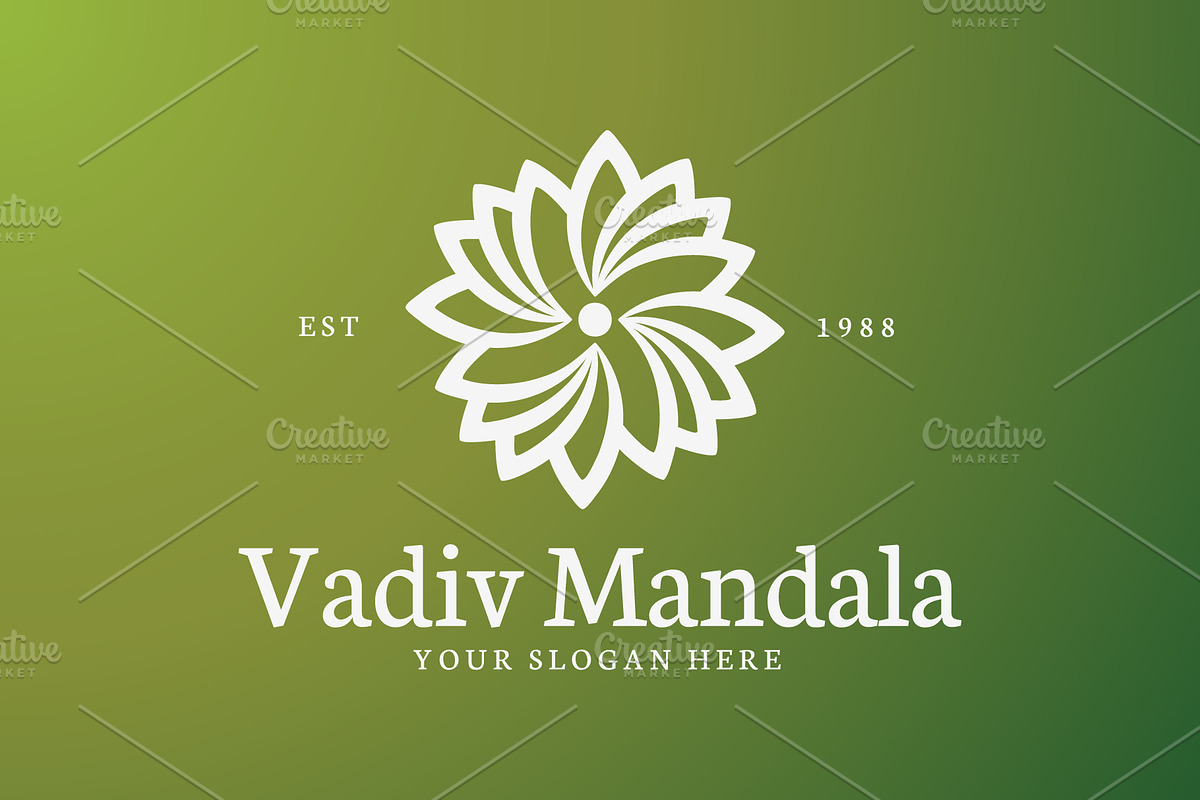 Vedic Art Mandala Logo - Circle Logo, a Branding & Logo Template by Creattlle (Photo 3 of 4)