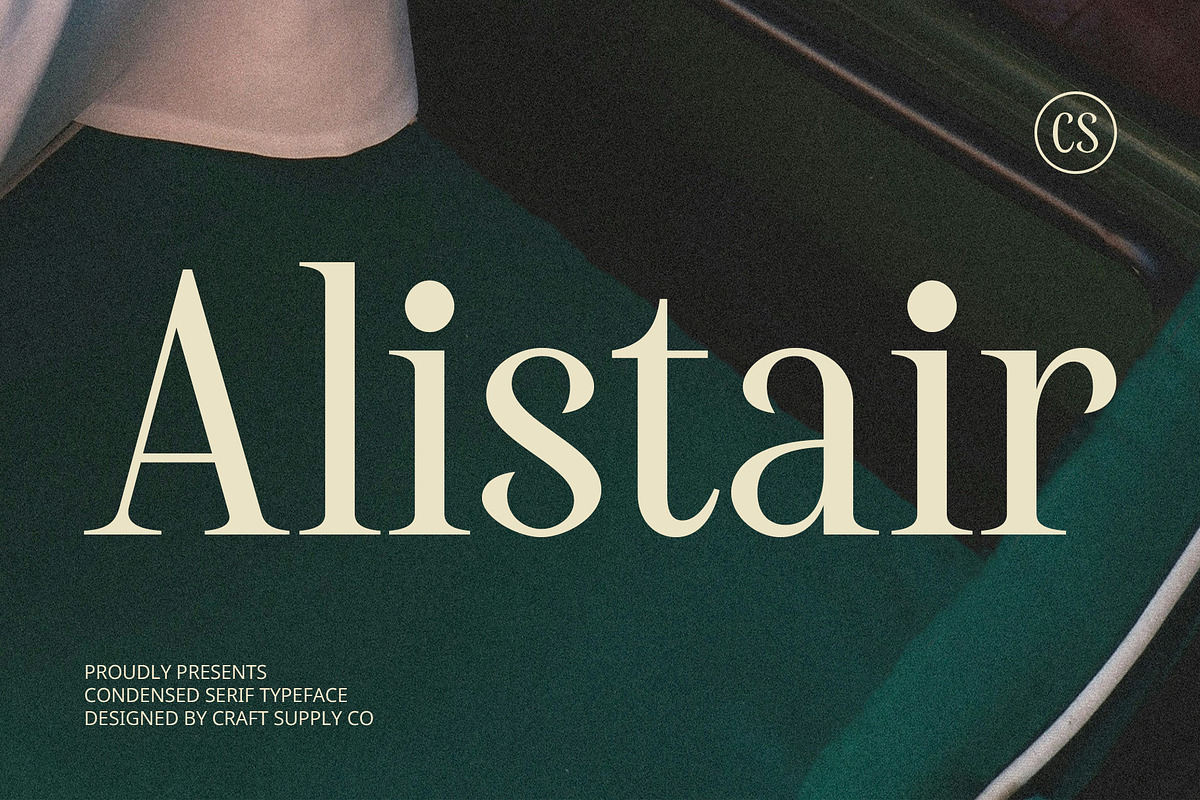 CS Alistair – Classic Font, a Serif Font by Craft Supply Co. (Photo 1 of 8)