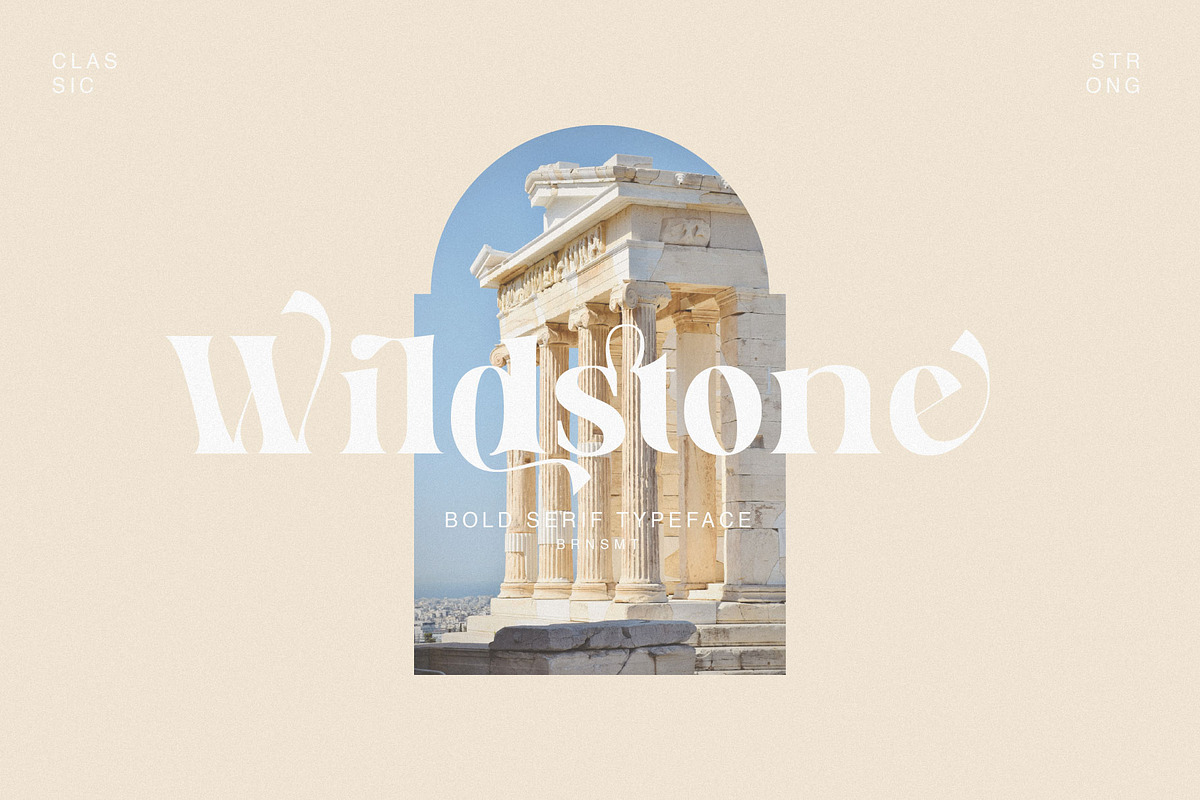 Wildstone - Ligature Serif Typeface, a Serif Font by BrandSemut (Photo 1 of 10)