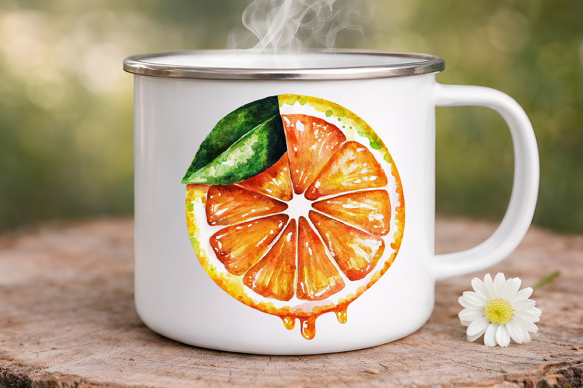 46 watercolor-citrus-fruit-clipart, an Illustration by GatewayDesign (Photo 7 of 9)
