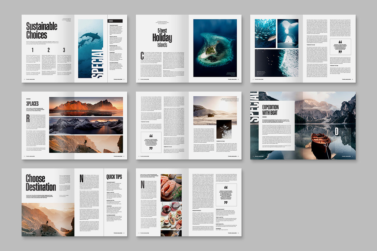 Magazine Template, a Magazine Template by BrandPacks (Photo 5 of 6)