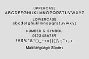 Glonimove - A simple Geometric Font, a Sans Serif Font by zamjumps (Thumbnail 8 of 9)