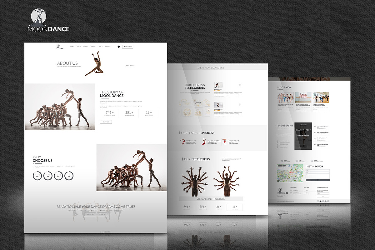 Moon Dance -Elementor Pro Kit, a Websites & App Template by Select Agency Designs (Photo 5 of 8)