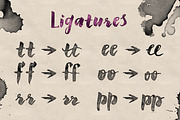 Claretta Brush Ink Font, a Script Font by Graphic Spirit (Thumbnail 2 of 3)