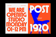 Scota - Bold Geometric Font, a Sans Serif Font by limitype (Thumbnail 2 of 12)