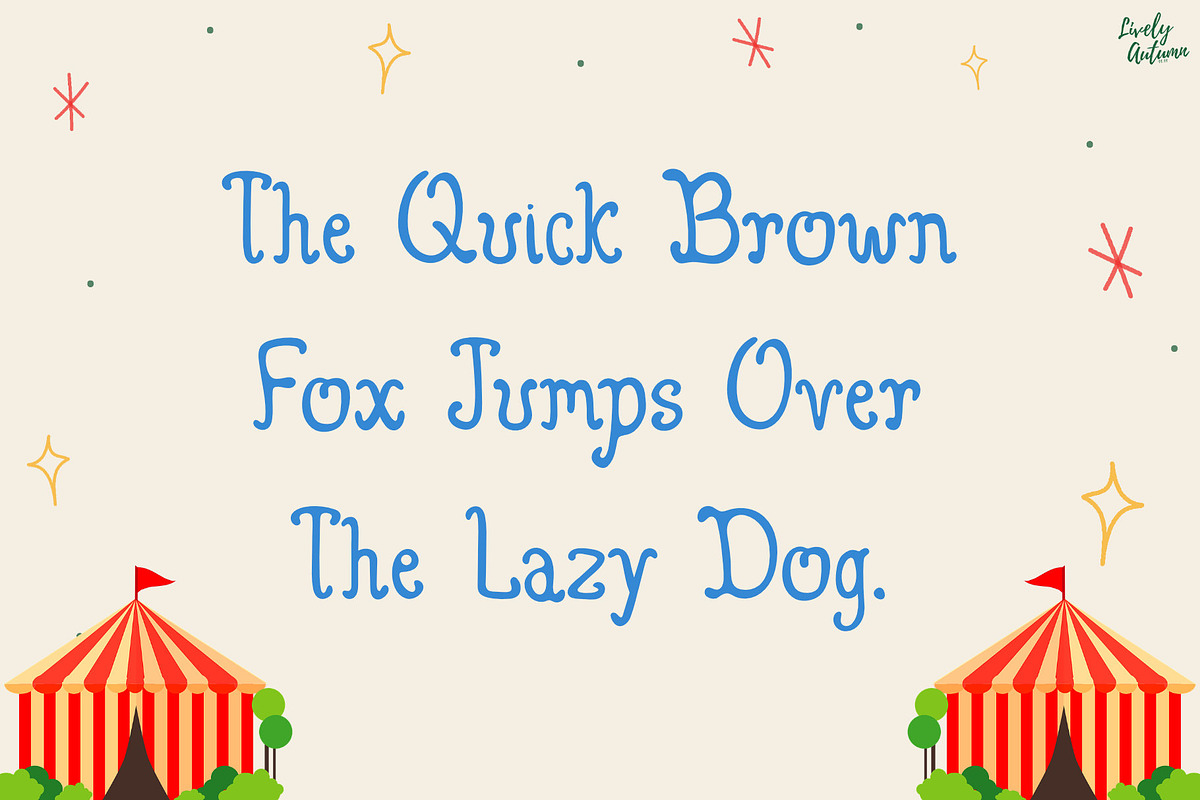Festive | Handwriting Font, a Handwritten Font by LivelyAutumn11.11 (Photo 4 of 5)