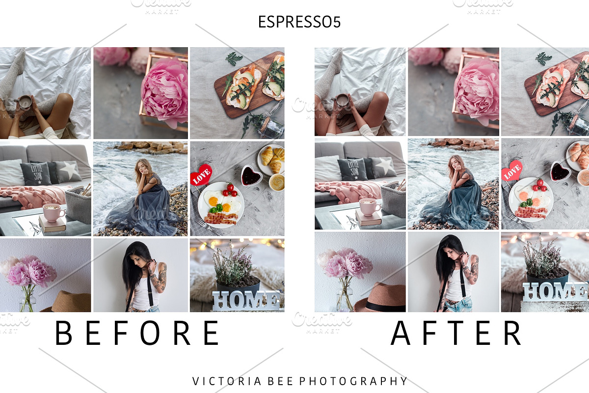 5 Mobile Presets ESPRESSO, an Action Add-On by Victoria Bee Presets (Photo 6 of 10)