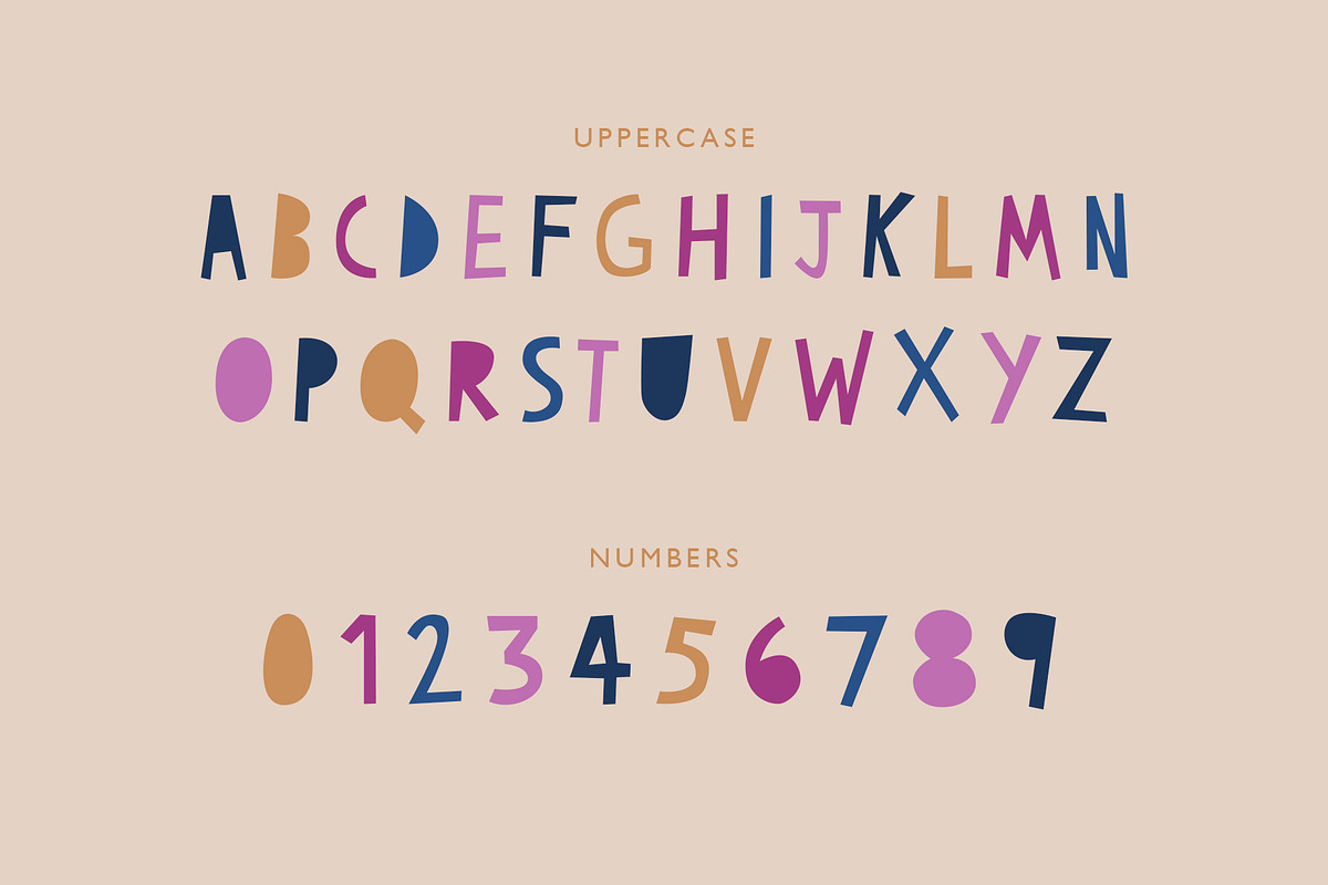 Wonderland | Papercut style Font, a Serif Font by Laura Ingham (Photo 3 of 7)