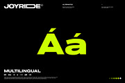 Joyride Extended Typeface, a Sans Serif Font by TypeJuice™ (Thumbnail 7 of 9)