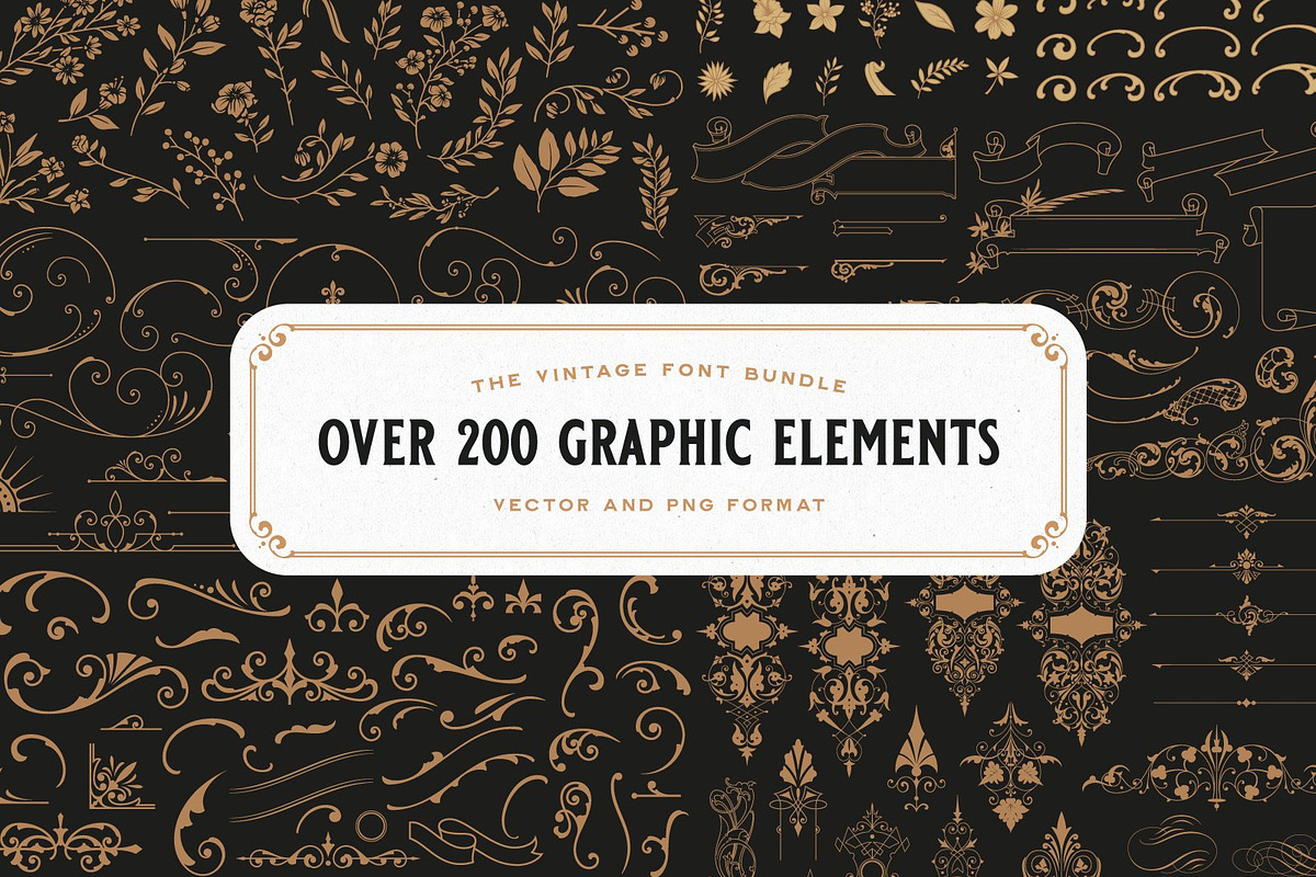 Vintage Font Bundle, a Font by Heritage Type Co. (Photo 5 of 9)