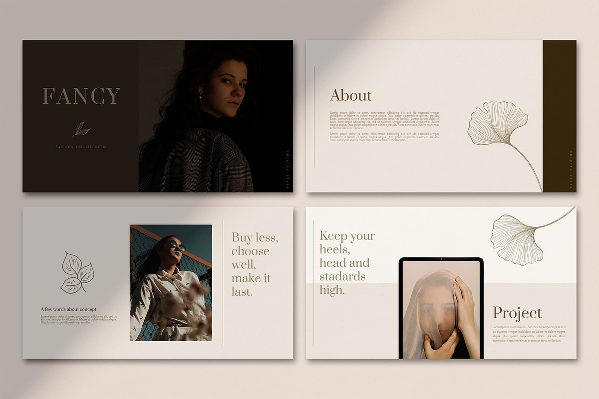 Fancy - Powerpoint Template, a Presentation Template by kylyman
