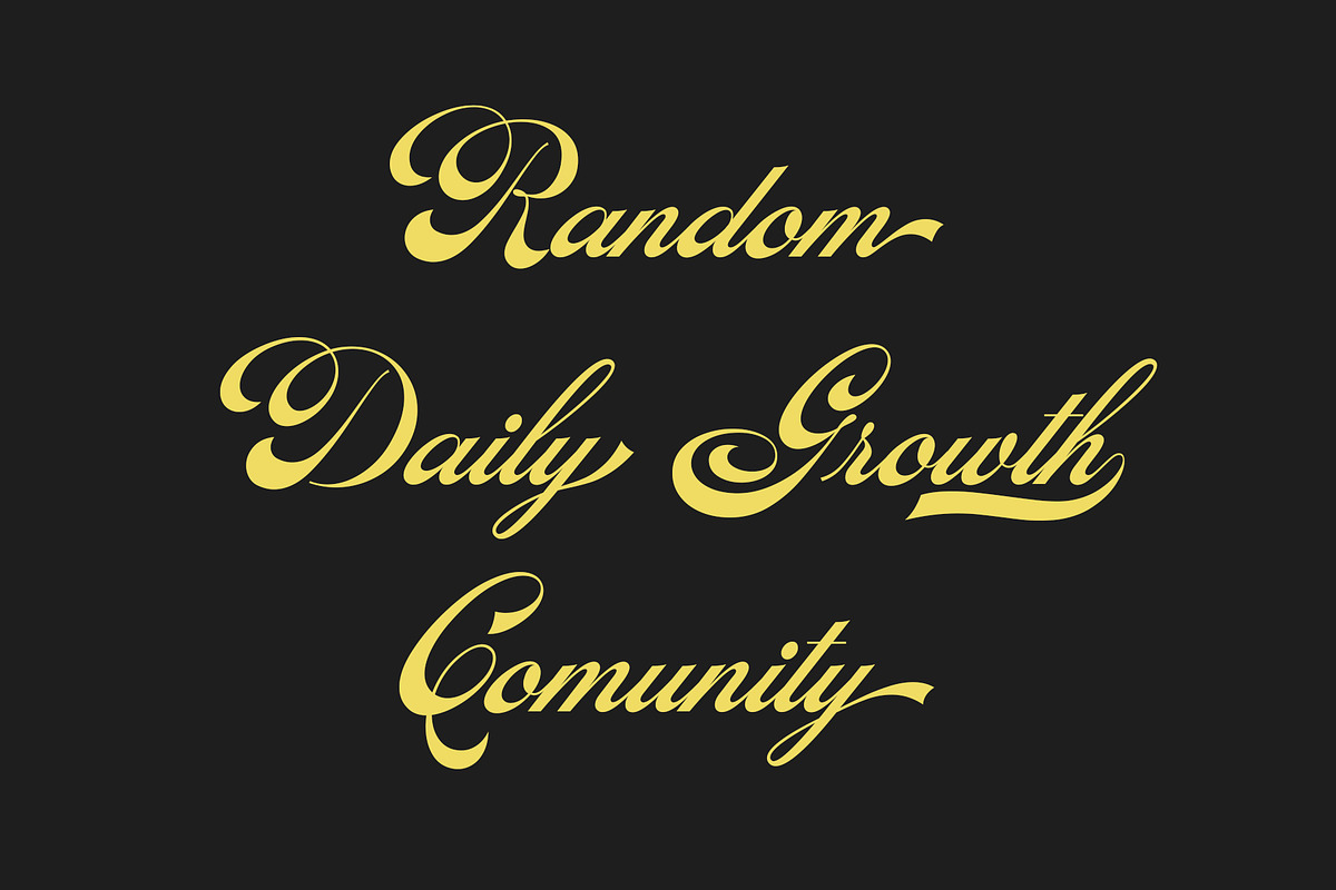 ED Frogmore, a Script Font by Emyself Design (Photo 11 of 12)