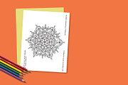 20 Mandala Coloring Pages, a Decorative Illustration by Design Unique (Thumbnail 6 of 6)