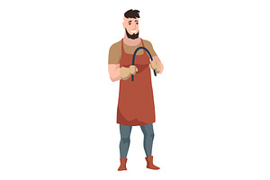 Blacksmith worker, an Object Illustration by Things for designers