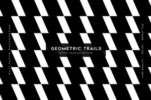 Geometric Trails, a Wallpaper Graphic by MalyskaStudio