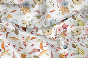 Autumn Time 2. Watercolor collection, a Decorative Illustration by Elena Medvedeva (Thumbnail 7 of 14)