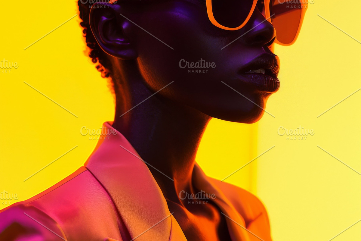 109 Fashion models in sunglasses, a Beauty & Fashion Photo by Handmadefont (Photo 40 of 113)