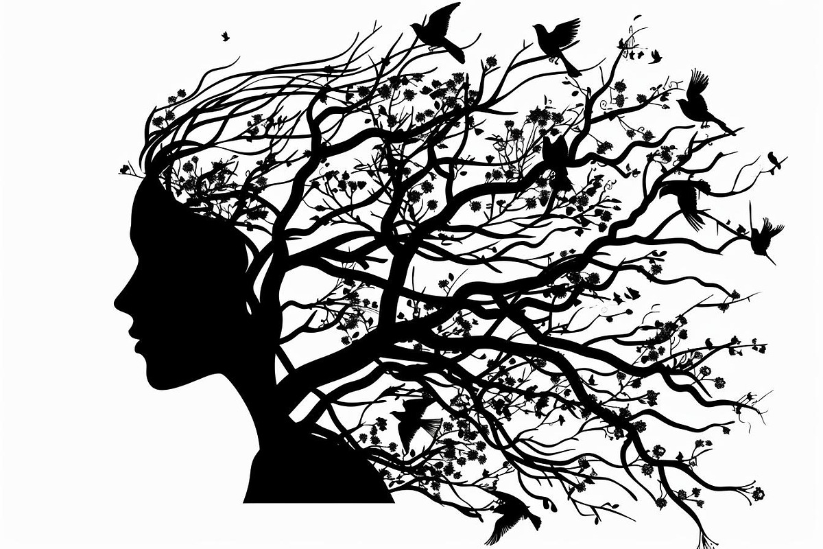 Nature Face Vector Collection, an Illustration by BIPLOB EXPERT (Photo 8 of 9)