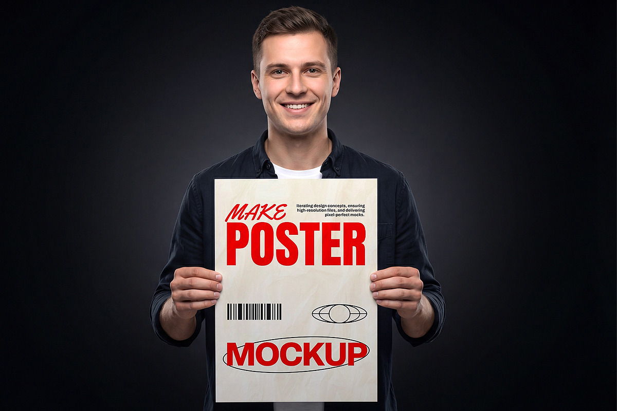 Poster Mockup Bundle, an Advertising Mockup by graphypix (Photo 12 of 12)