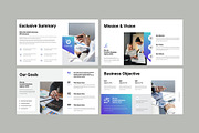 Business Plan PowerPoint Template, a Presentation Template by Pixelpick (Thumbnail 2 of 5)
