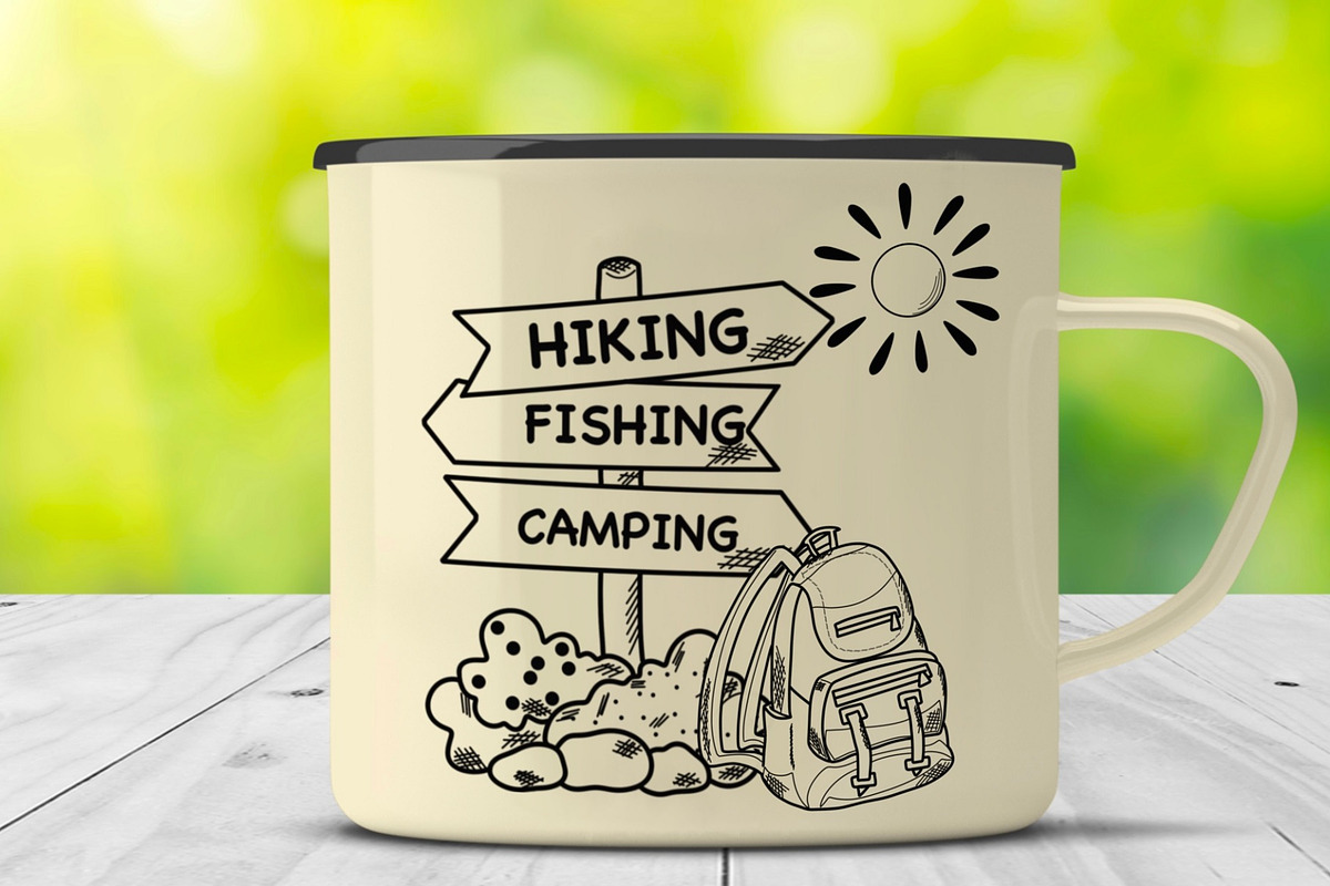 Camping Digital Stamps, a Graphic by Favorites_Art (Photo 16 of 16)