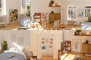 LUMIERE | Frame mockup set, a Household Mockup by yuliyuri.studio (Thumbnail 3 of 18)