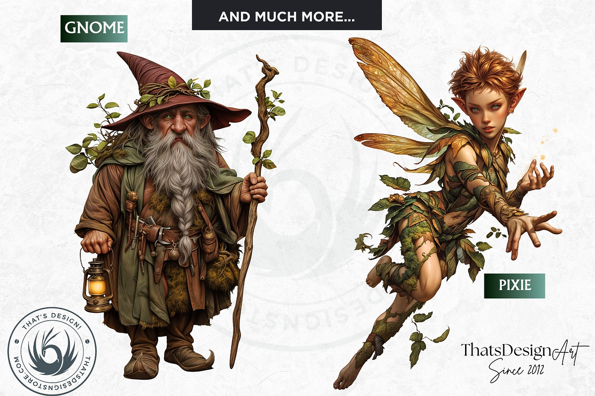 Greatest Mythological creatures, a Decorative Illustration by ThatsDesignArt (Photo 10 of 10)