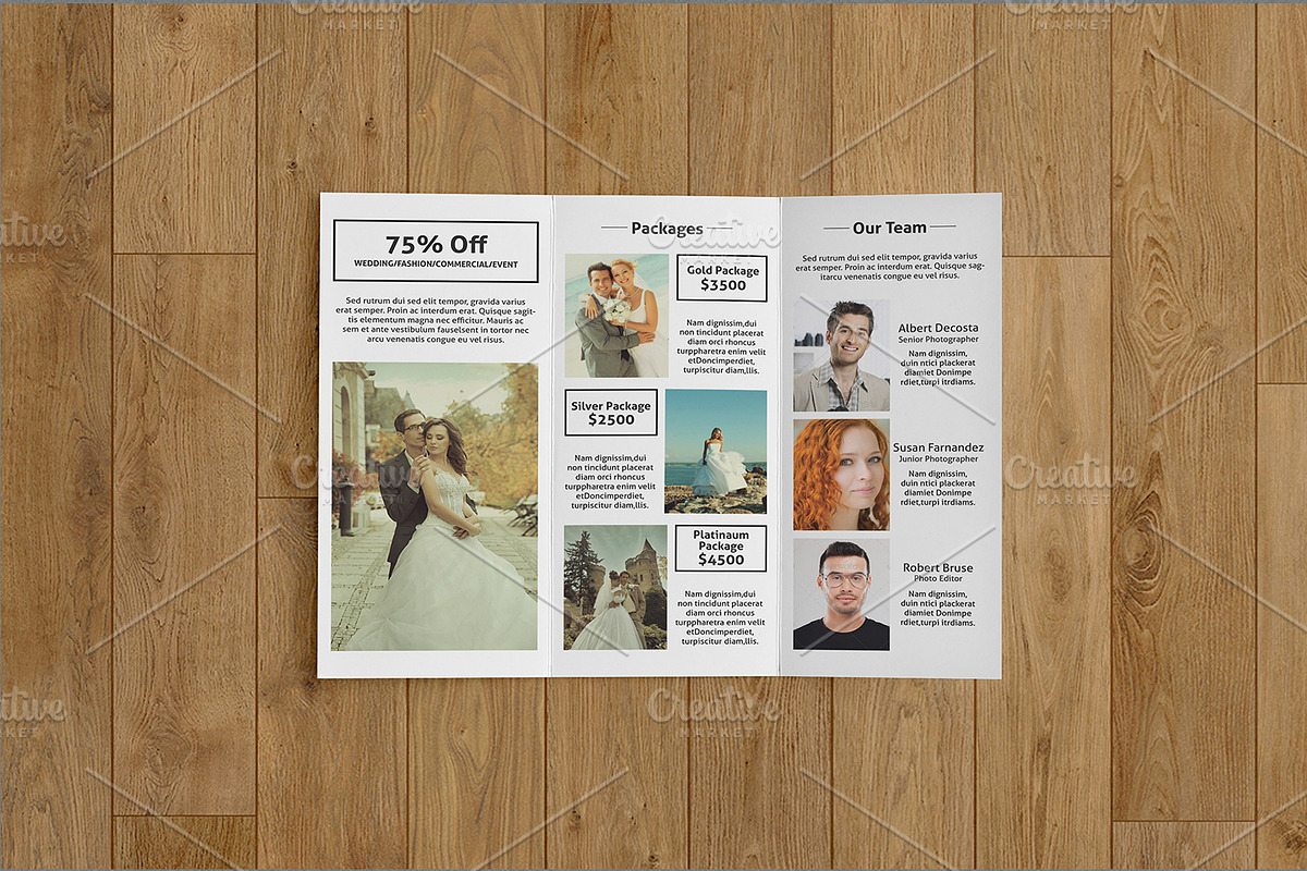Wedding Photography Brochure-V448, a Brochure Template by Template Shop (Photo 2 of 3)