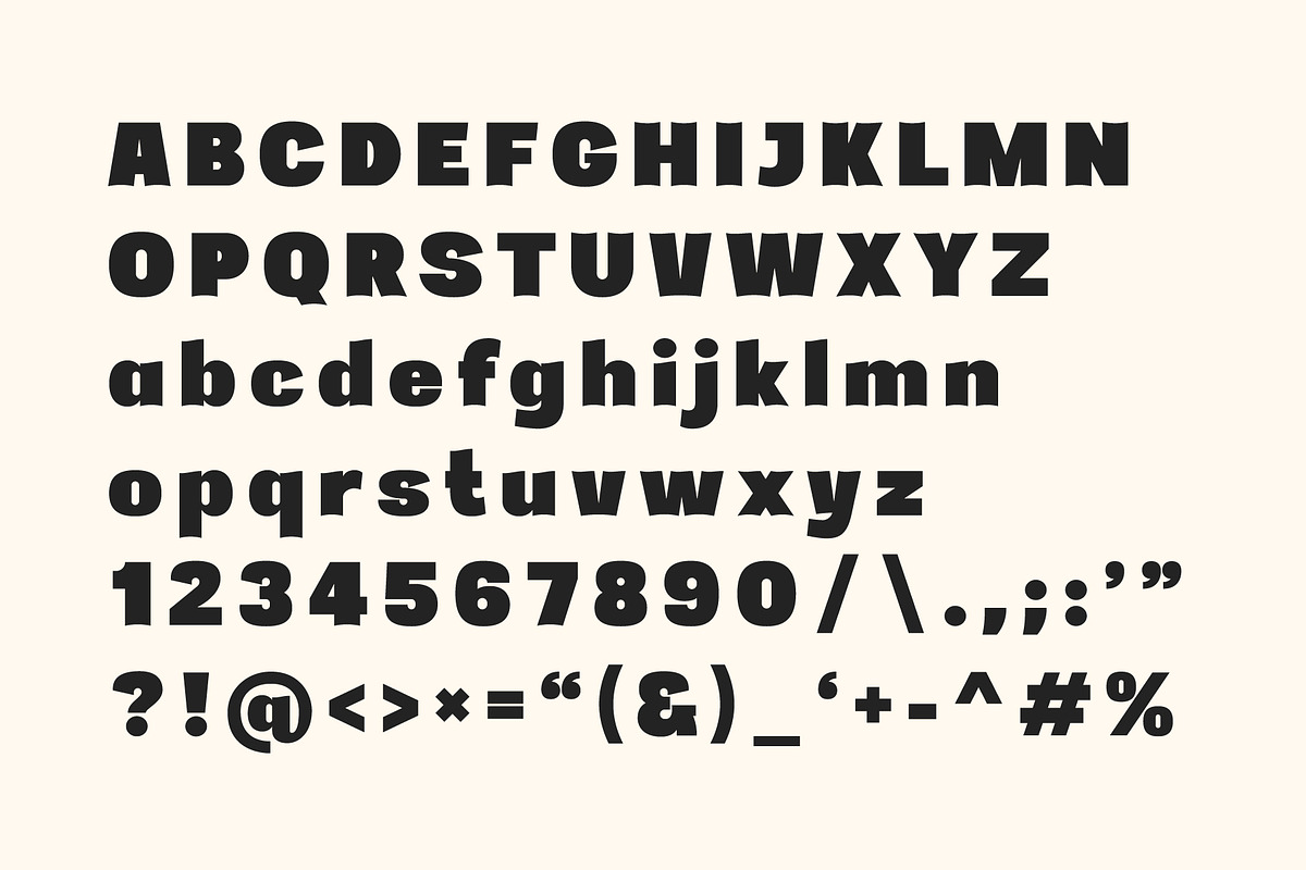 Collety Bold Display Typeface, a Sans Serif Font by Hitype (Photo 7 of 9)