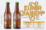 VT BASARO - Vintage Display, a Sans Serif Font by ViactionType (Thumbnail 1 of 9)