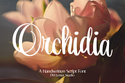 Orchidia, a Script Font by Dm Studio (Thumbnail 1 of 11)