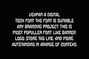 Vexpan - Digital Futuristic Font, a Sans Serif Font by QR Design Studio (Thumbnail 3 of 9)