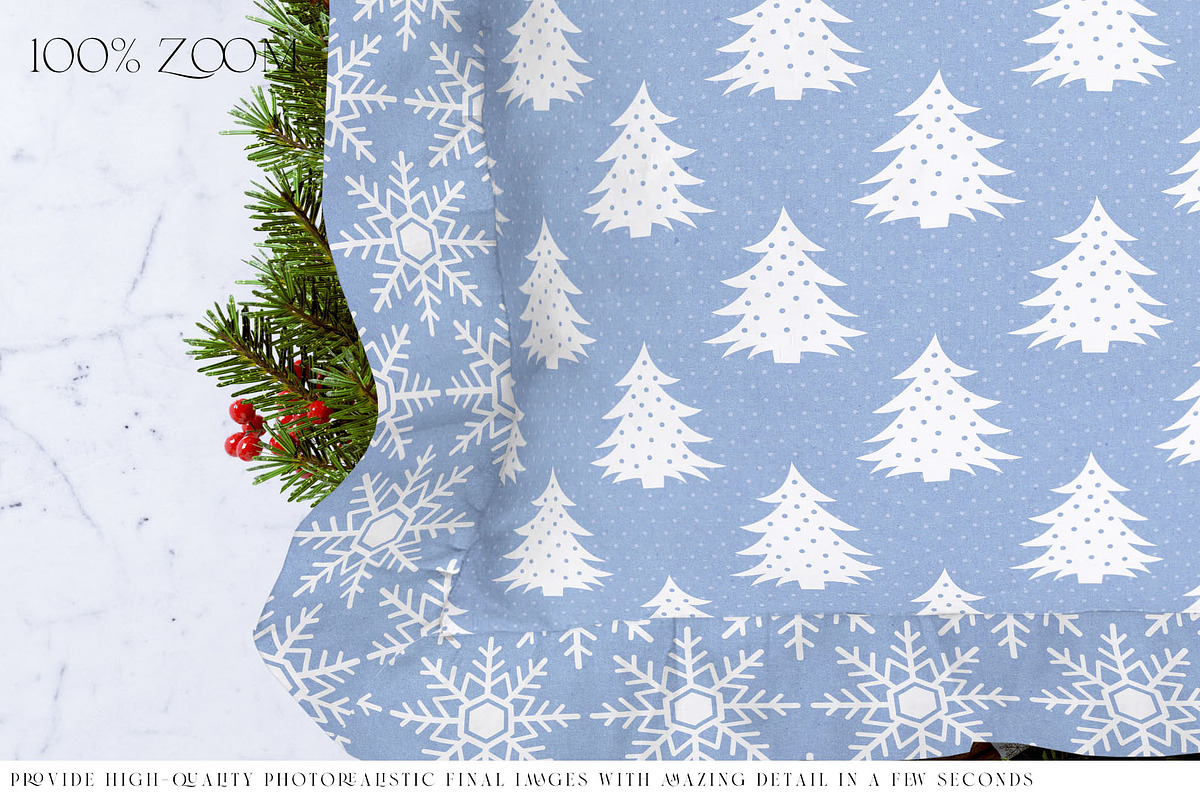 Christmas Ruffle Pillow Mockups, a Product Mockup by mock-ups (Photo 10 of 12)