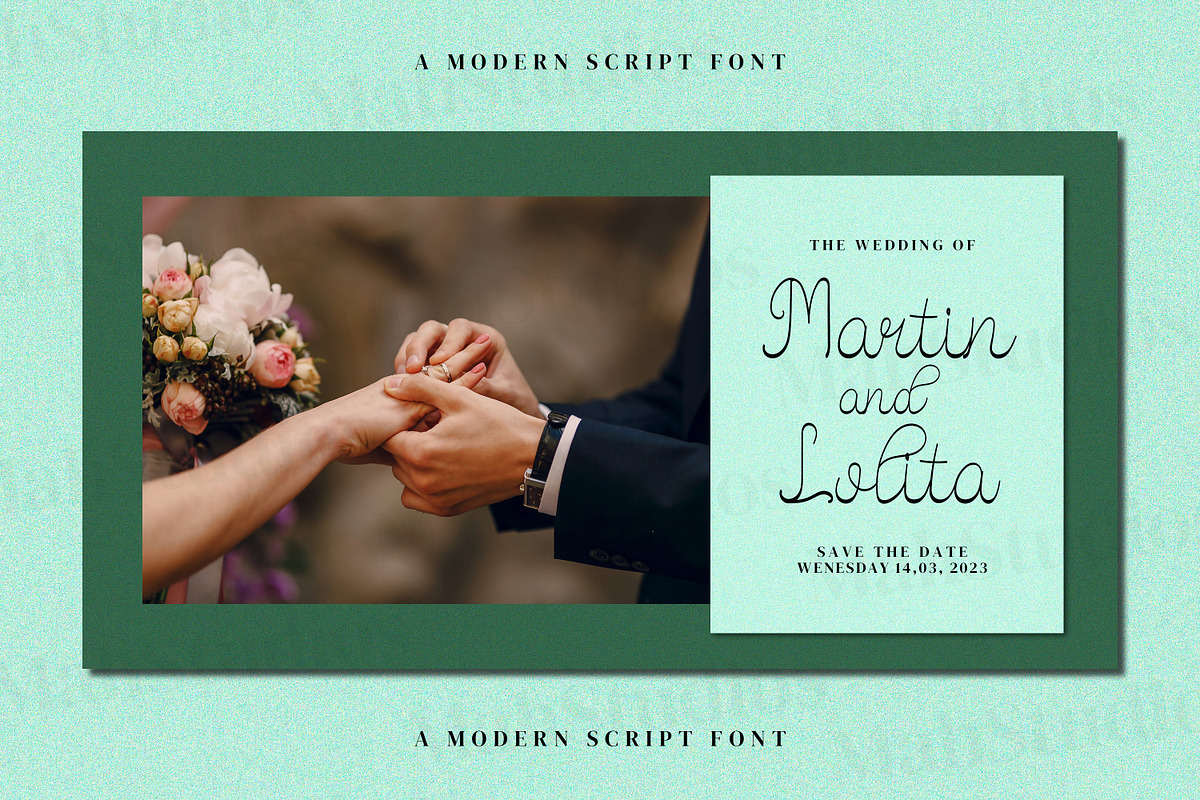 Emalina Scipt Fonts, a Script Font by mahstudios (Photo 4 of 15)