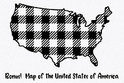 50 States SVG Bundle - Buffalo Plaid, an Illustration by OldMarket Designs (Thumbnail 7 of 12)