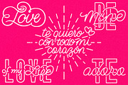 Valentine's Day Custom Lettering Set, a Decorative Illustration by Studio 1816 Designs (Thumbnail 3 of 7)