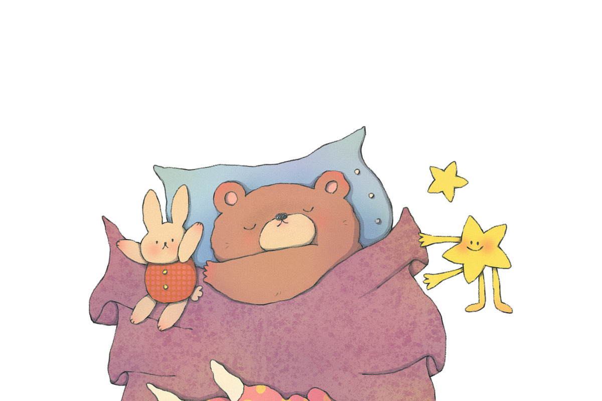 Cute Cozy Friends, an Animal Illustration by Anastasiya Klempach (Photo 5 of 8)