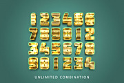 3D Gold Text Effect, an Action Add-On by yantodesign (Thumbnail 3 of 7)
