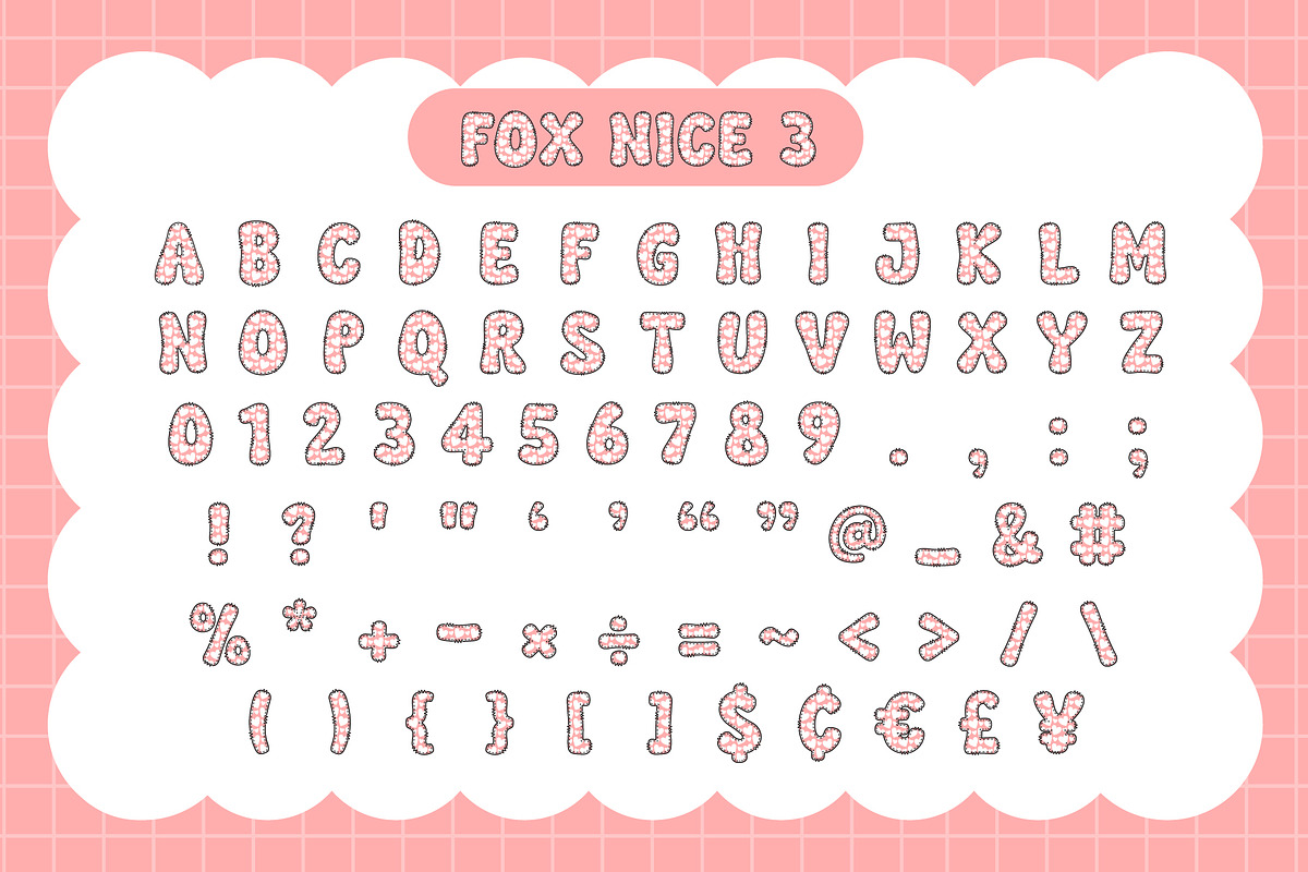 Fox Nice 4 Color Font Style, a Font by Fox7 By Rattana (Photo 8 of 10)