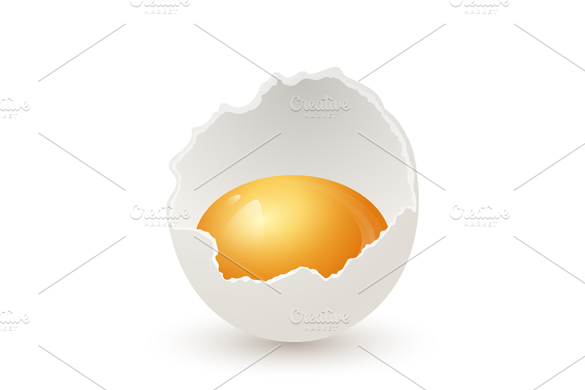 Egg Vector Set, an Object Graphic by Gomolach (Photo 3 of 4)