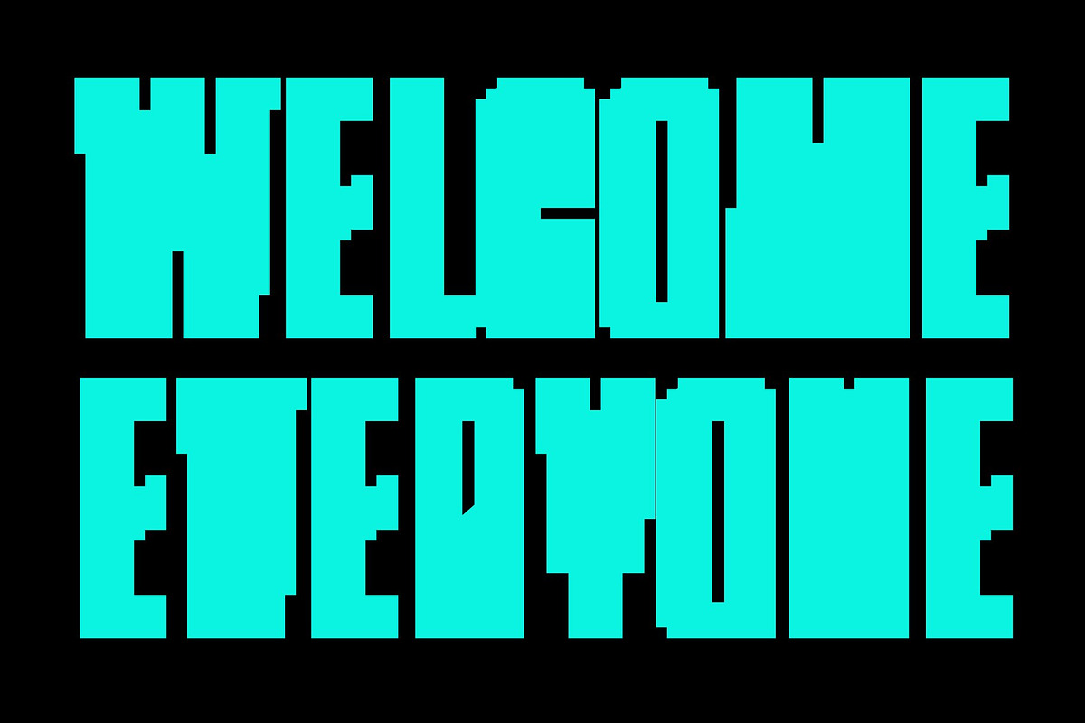 CS Genial Semipixel, a Sans Serif Font by Craft Supply Co. (Photo 6 of 8)