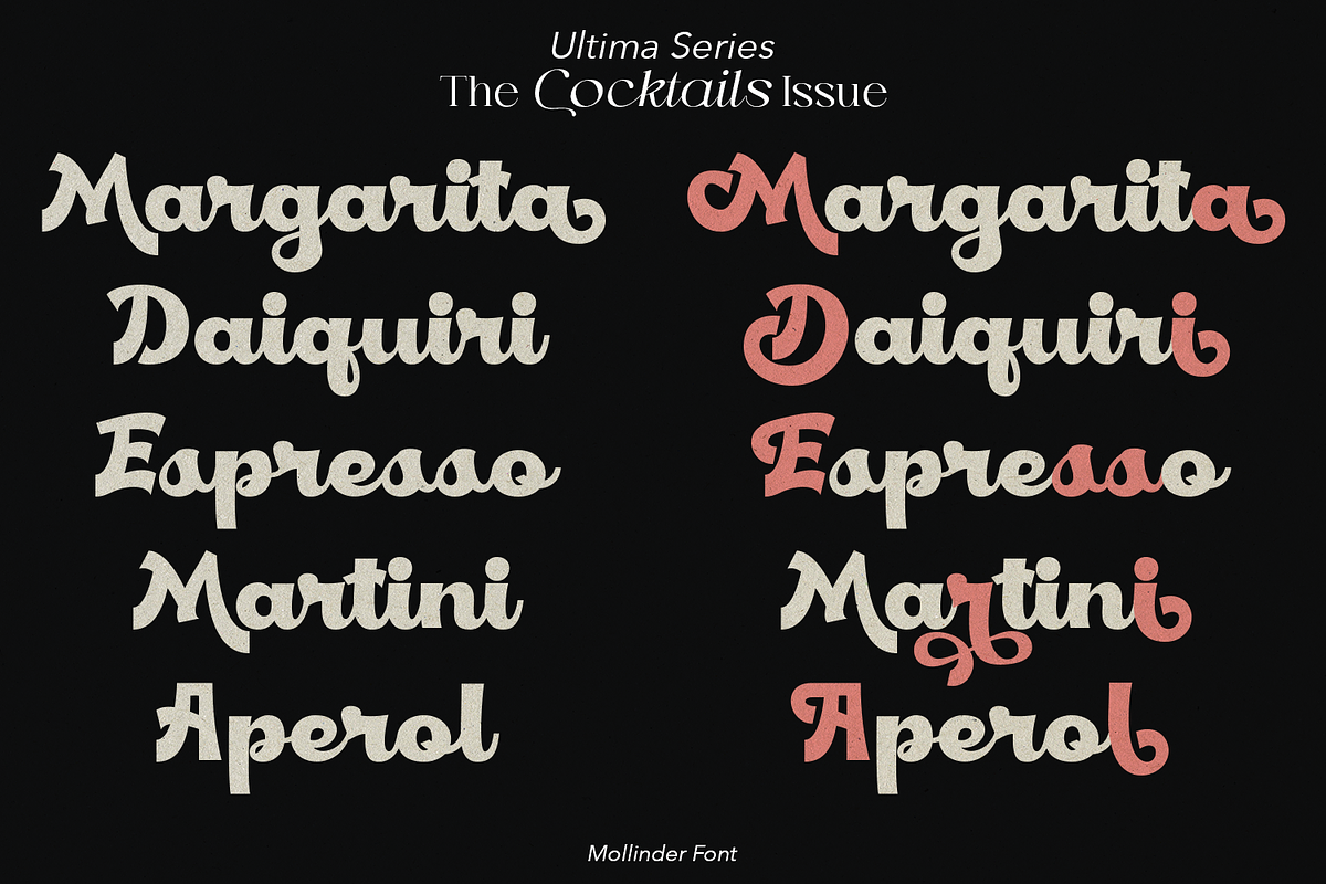 Mollinder Font, a Script Font by TypeClassHeroes (Photo 8 of 16)