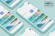Clay iPhone Pro Max Mockups, an iPhone Mockup by Graphic Aesthetic (Thumbnail 4 of 22)