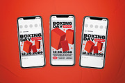 Boxing Day Event Flyer Set, a Flyer Template by The Good Store (Thumbnail 2 of 2)