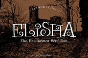 Elisha - A Serif Handwritting Font, a Handwritten Font by nIznaztype (Thumbnail 1 of 2)