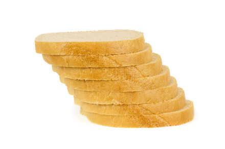 Loaf bread isolated on white, a Food & Drink Photo by AlexBush