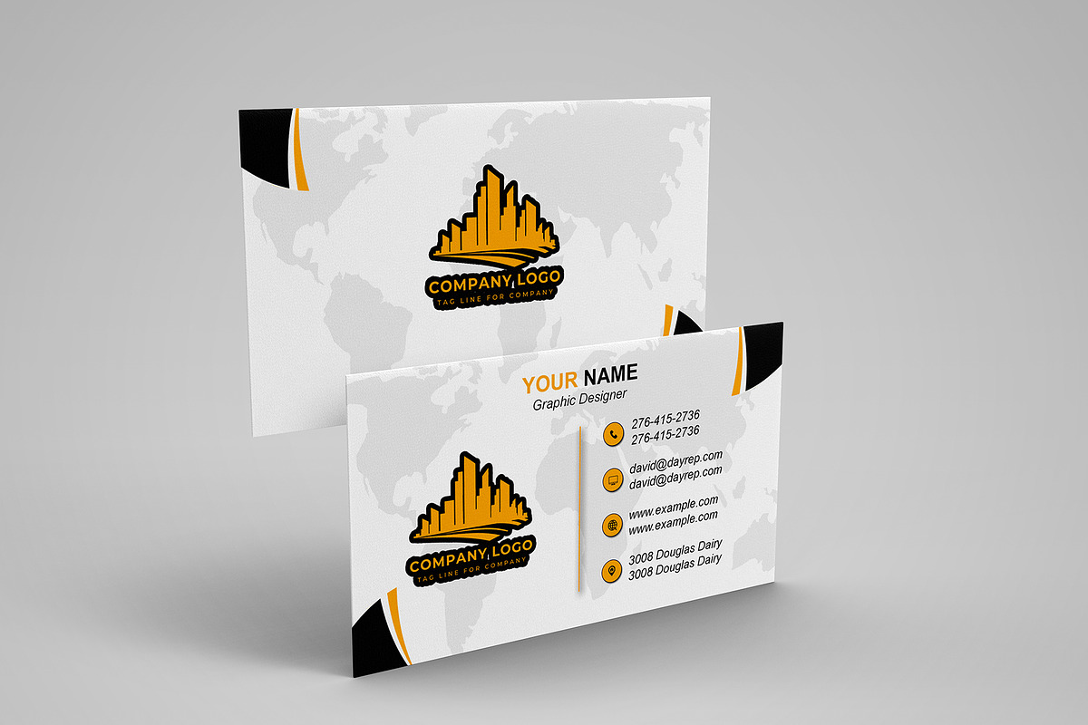 Modern Visiting Card PSD preview 6