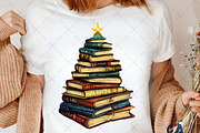 Books Christmas Tree Teacher PNG, an Illustration by Creative Art (Thumbnail 5 of 6)