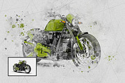 Mixed Art Photo Effect PSD, a Layer Style Add-On by UInstrument (Thumbnail 1 of 5)