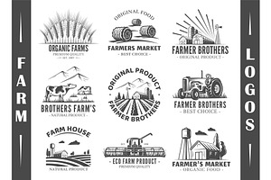 18 Farm Logos Templates